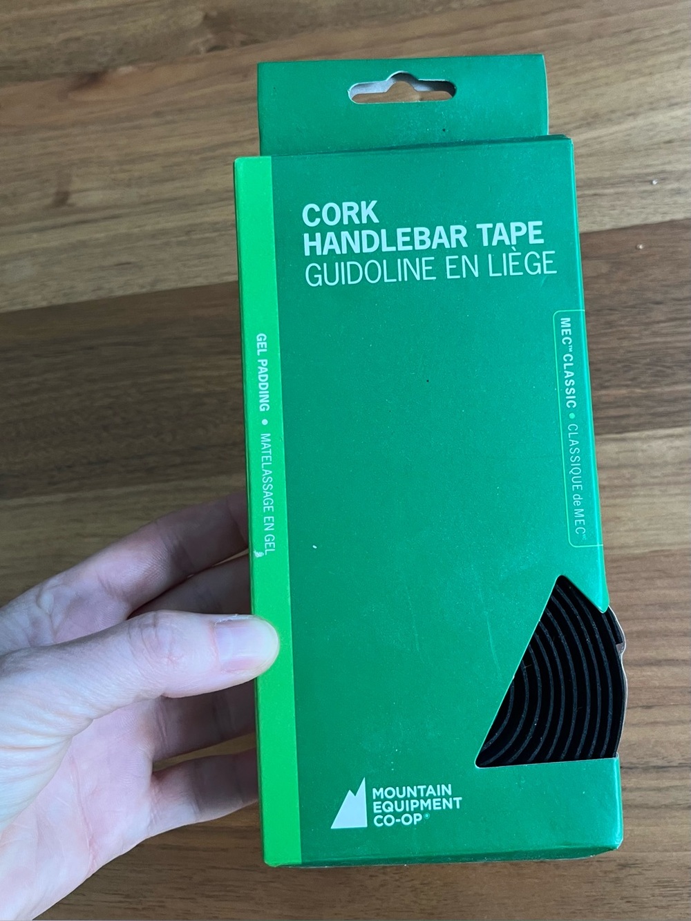 🎈2/$20 - MEC Classic Cork Handlebar Tape - Black
